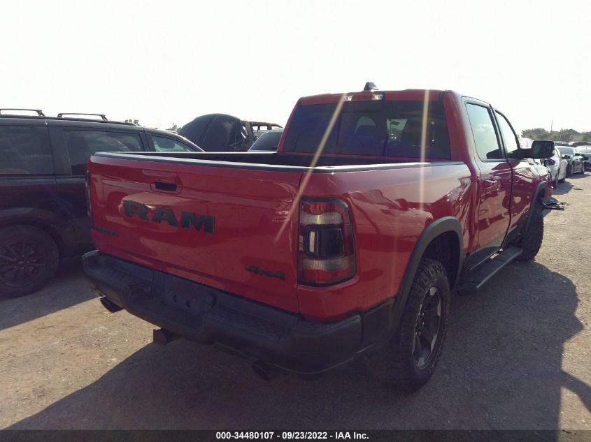 2021 RAM 1500 REBEL VIN: 1C6SRFLT5MN617353