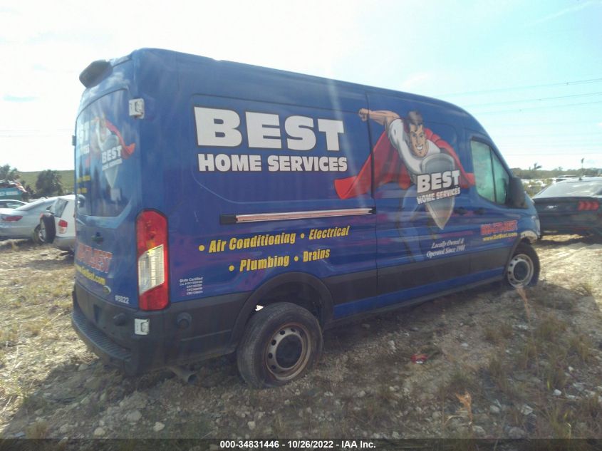 2020 FORD TRANSIT CARGO VAN VIN: 1FTBR1C88LKA99990