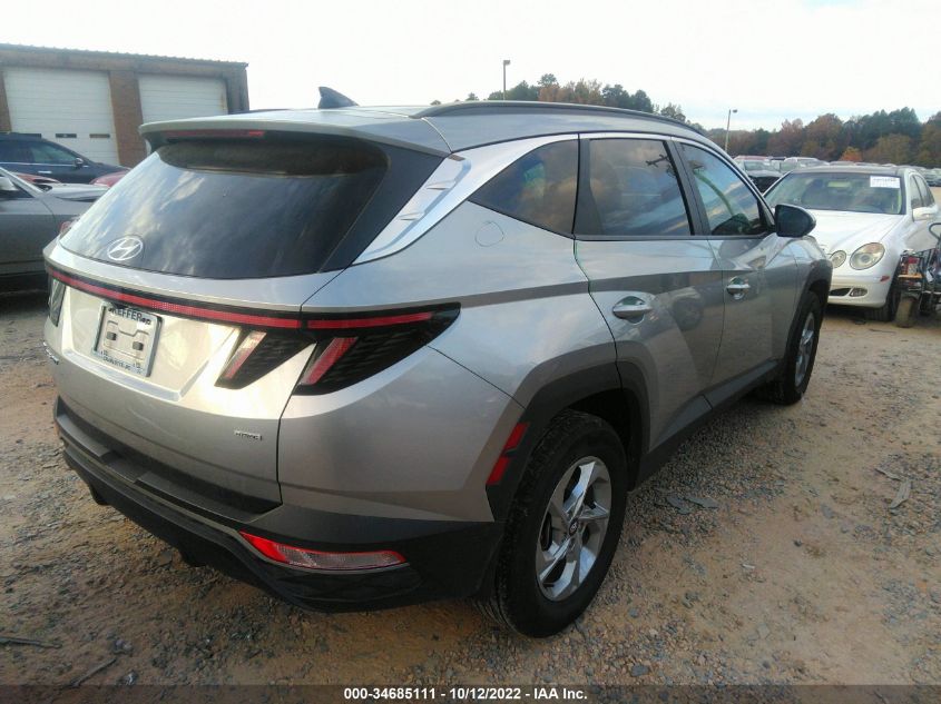 2022 HYUNDAI TUCSON SEL VIN: 5NMJBCAE9NH038988
