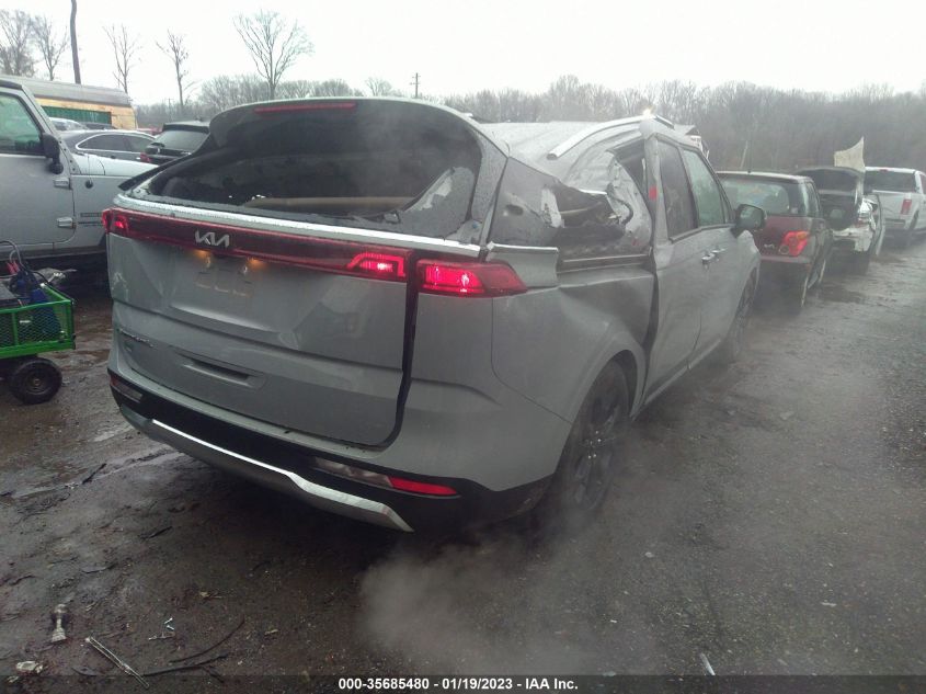 2022 KIA CARNIVAL SX VIN: KNDNE5H36N6138648