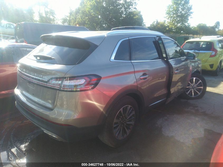 2021 LINCOLN NAUTILUS STANDARD VIN: 2LMPJ6J90MBL10603