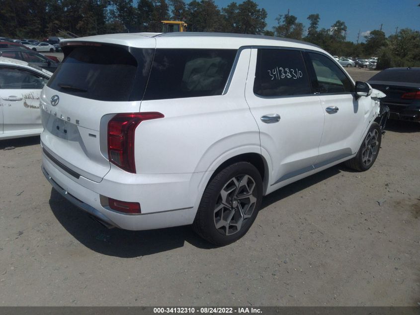 2022 HYUNDAI PALISADE CALLIGRAPHY VIN: KM8R7DHEXNU419558