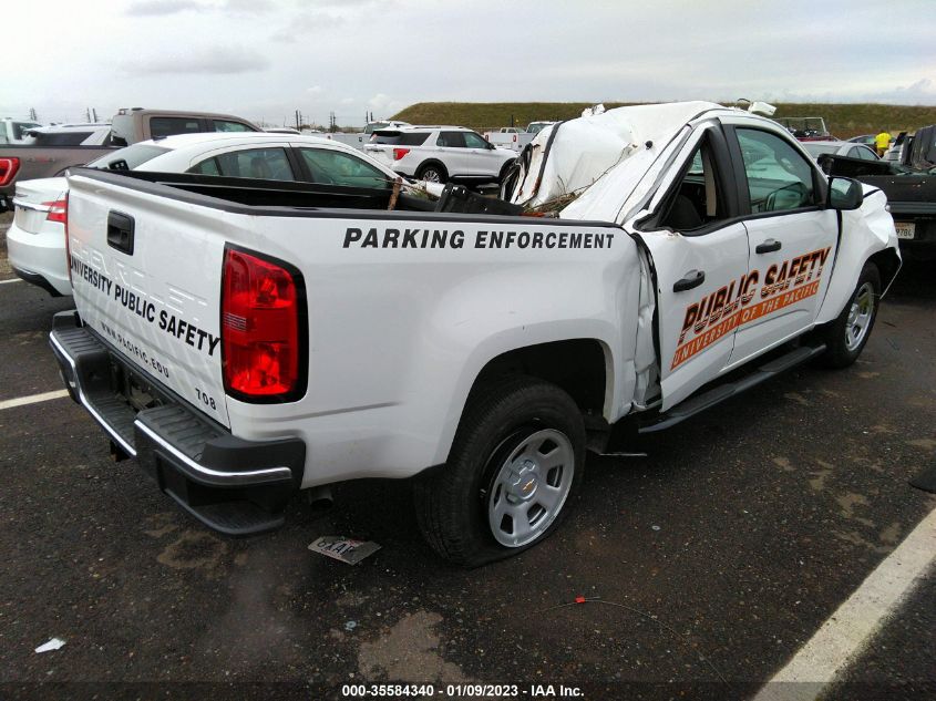 2022 CHEVROLET COLORADO 2WD WORK TRUCK VIN: 1GCGSBEN6N1185889