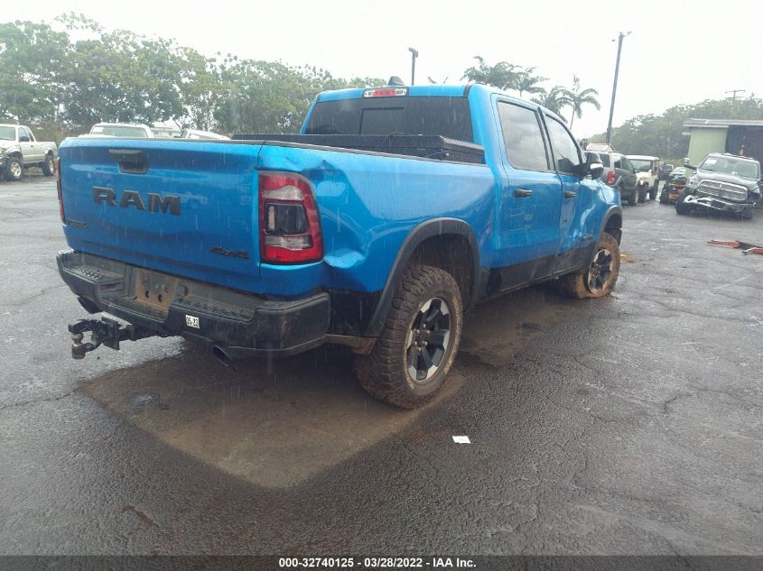 2021 RAM 1500 REBEL VIN: 1C6SRFLTXMN652597