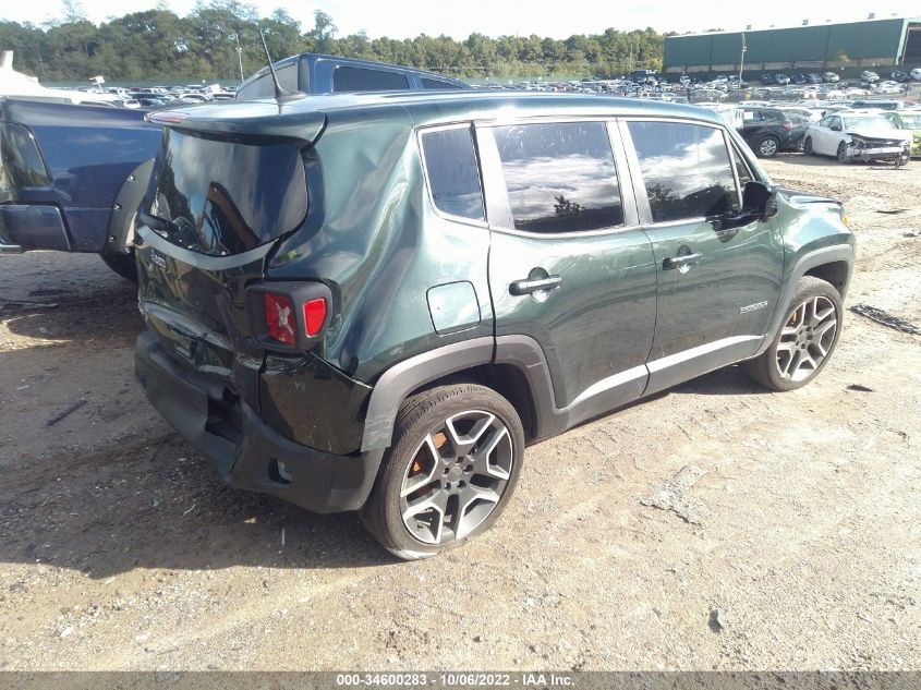 2021 JEEP RENEGADE JEEPSTER VIN: ZACNJDAB0MPM50917