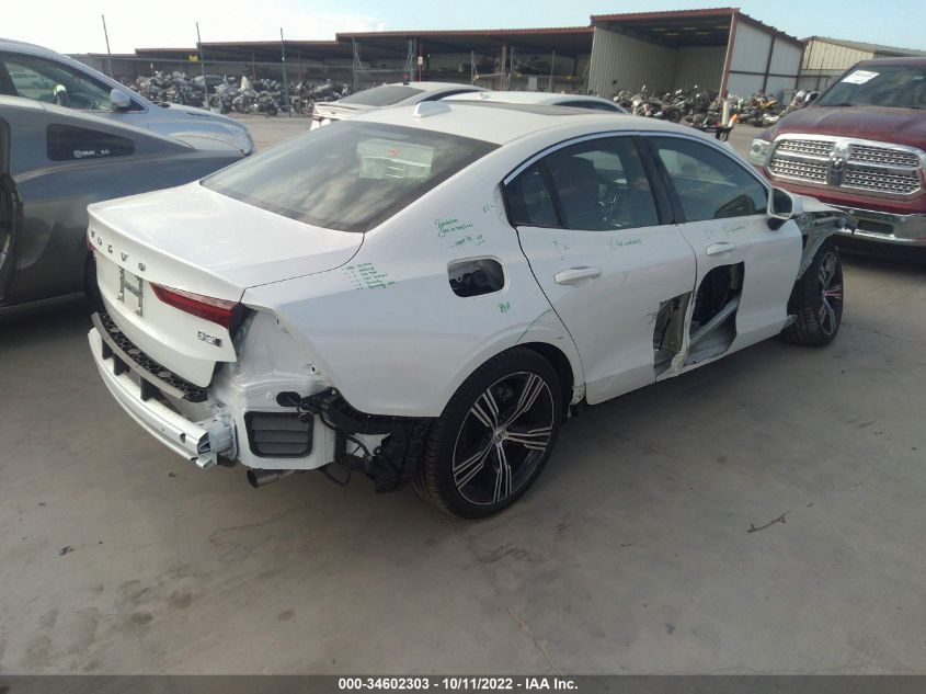 2022 VOLVO S60 INSCRIPTION VIN: 7JRL12TL3NG161499