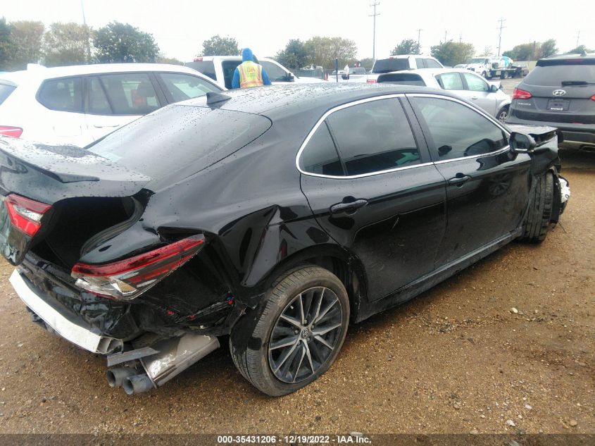 2022 TOYOTA CAMRY SE VIN: 4T1G11AK4NU670468