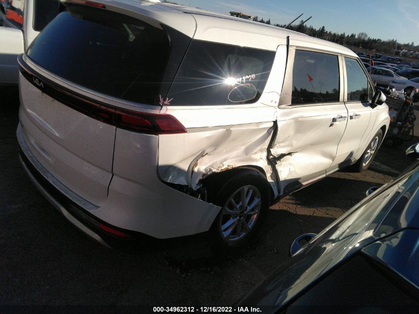 2022 KIA CARNIVAL LXS VIN: KNDNB4H39N6099220