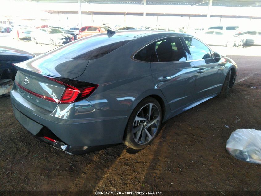 2021 HYUNDAI SONATA SEL PLUS VIN: 5NPEJ4J29MH128272