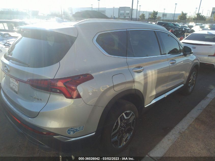 2022 HYUNDAI SANTA FE PLUG-IN HYBRID SEL CONVENIENCE VIN: KM8S6DA2XNU020041