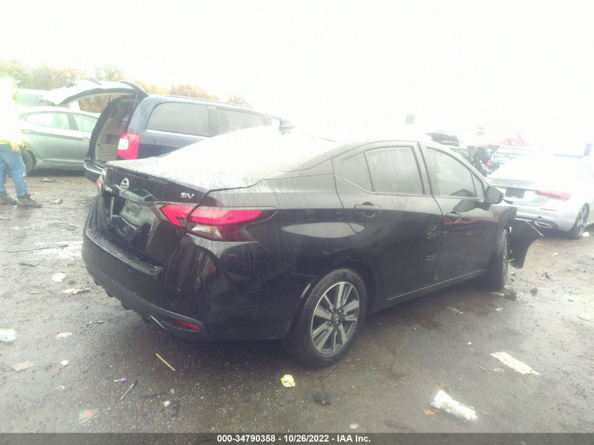 2021 NISSAN VERSA SV VIN: 3N1CN8EV8ML862895