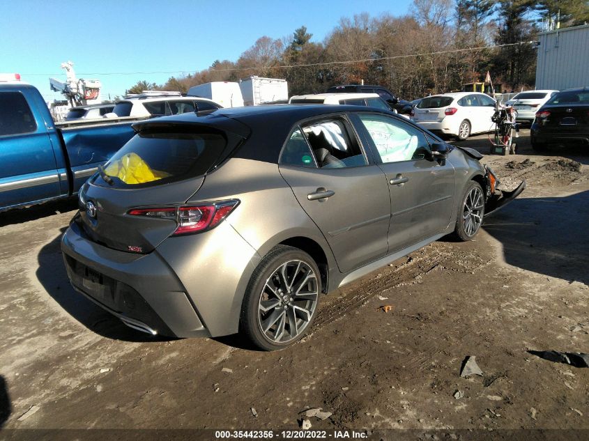 2020 TOYOTA COROLLA HATCHBACK XSE VIN: JTNA4RBE9L3079057