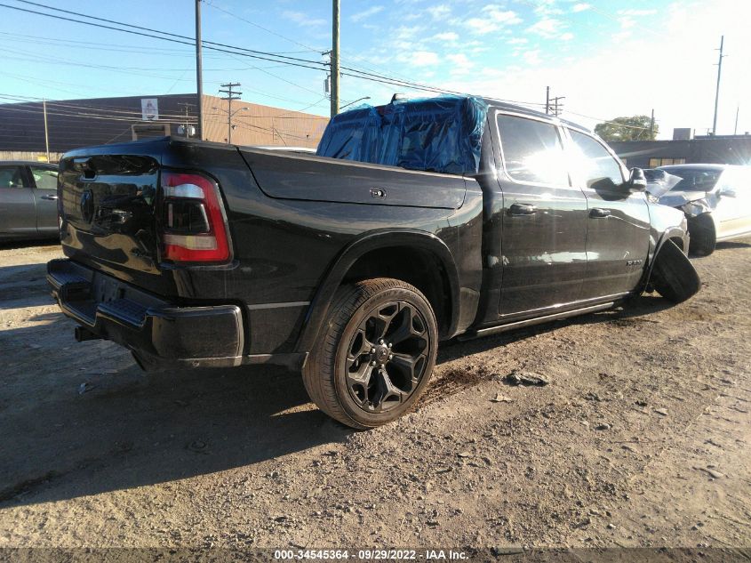 2021 RAM 1500 LIMITED VIN: 1C6SRFHT3MN587620