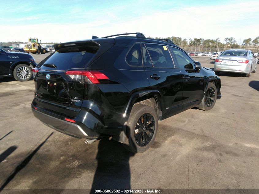 2022 TOYOTA RAV4 HYBRID SE VIN: JTM16RFV3ND067928
