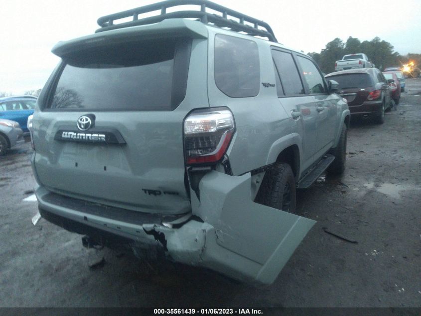 2021 TOYOTA 4RUNNER TRD PRO VIN: JTELU5JR8M5850913