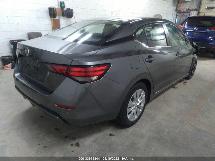 2020 NISSAN SENTRA S VIN: 3N1AB8BV4LY253521