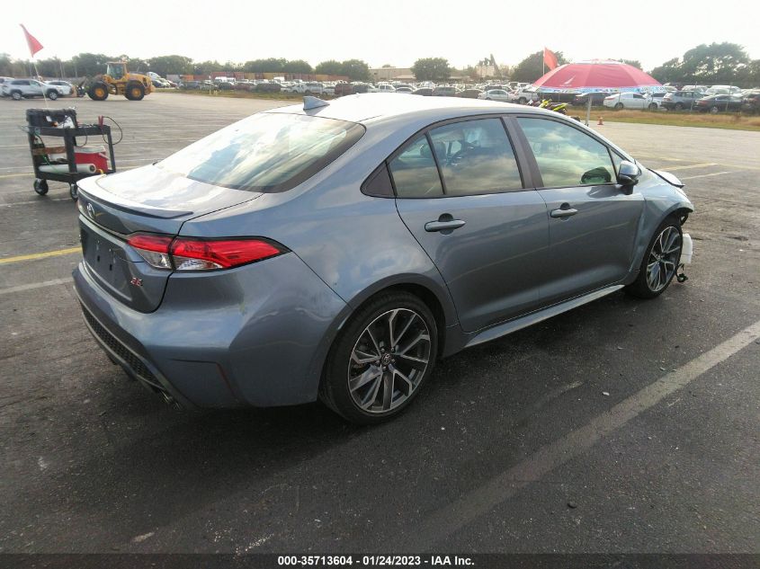 2022 TOYOTA COROLLA SE/SE NIGHTSHADE/APEX SE VIN: 5YFS4MCEXNP102821