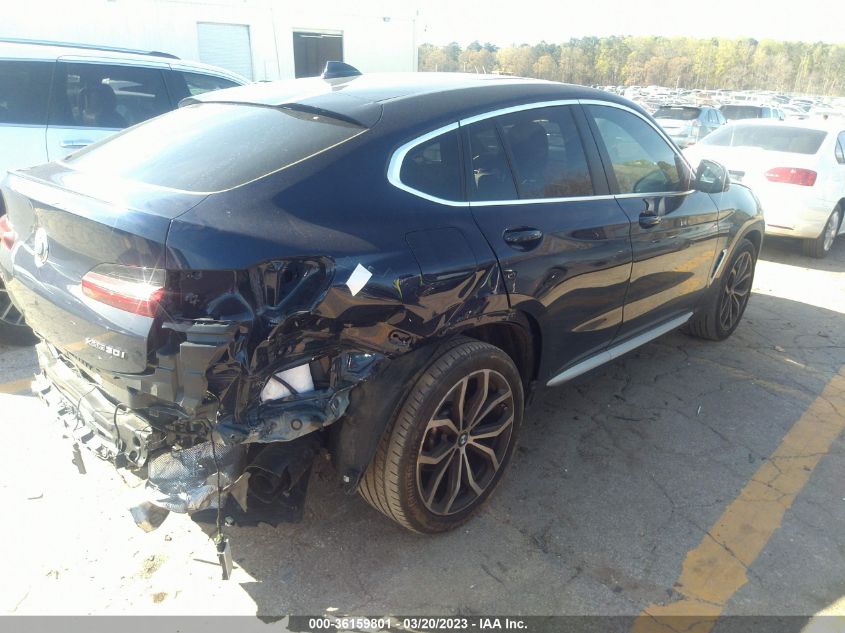 2022 BMW X4 XDRIVE30I VIN: 5UX33DT09N9K84799