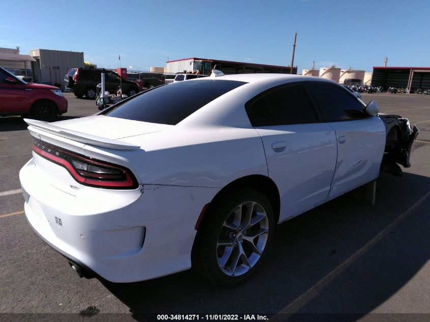 2021 DODGE CHARGER GT VIN: 2C3CDXHG8MH659381