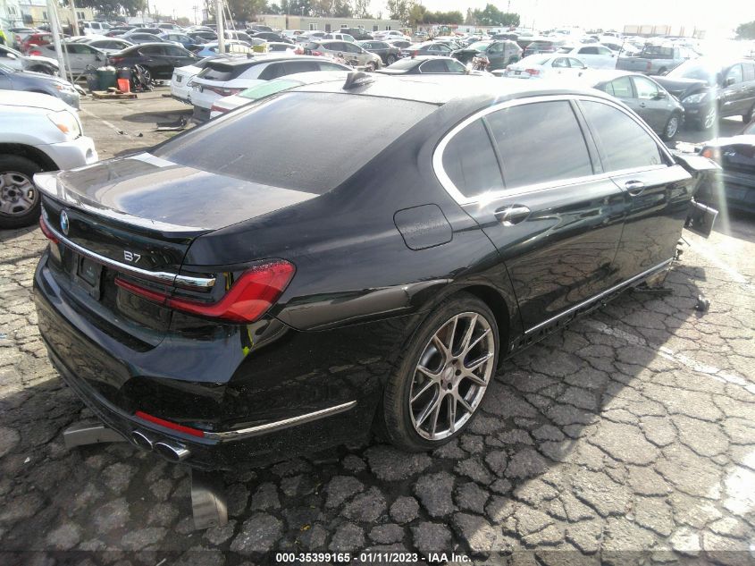 2021 BMW 7 SERIES ALPINA B7 XDRIVE VIN: WBA7U2C10MCF25860