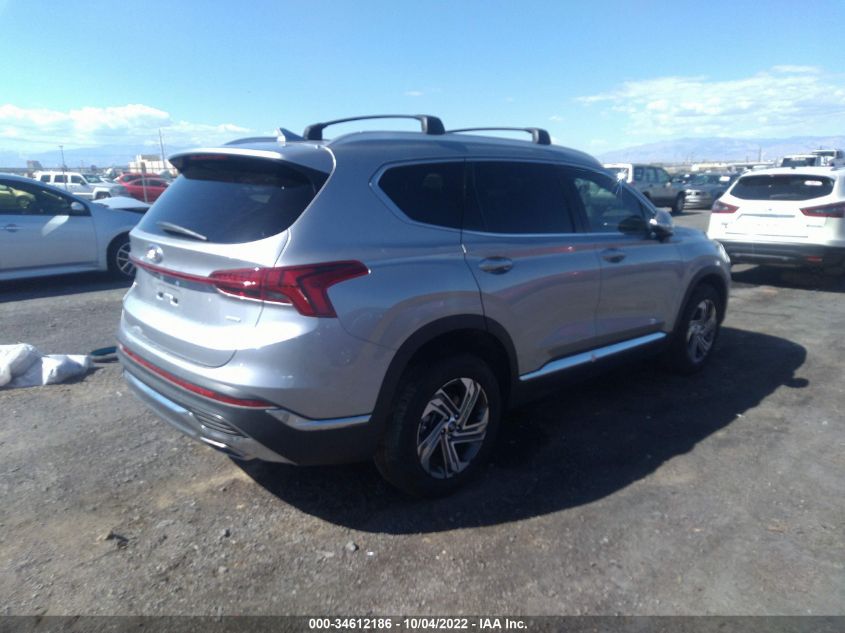 2022 HYUNDAI SANTA FE SEL VIN: 5NMS3DAJ4NH475544