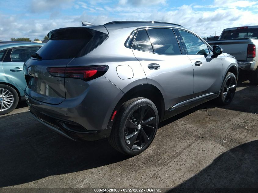 2021 BUICK ENVISION ESSENCE VIN: LRBFZNR48MD166833