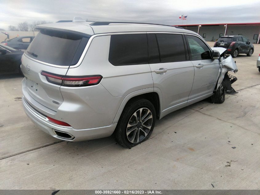 2022 JEEP GRAND CHEROKEE L OVERLAND VIN: 1C4RJJDG5N8548361