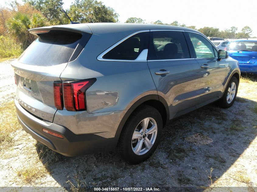 2022 KIA SORENTO LX VIN: 5XYRG4LC6NG119589