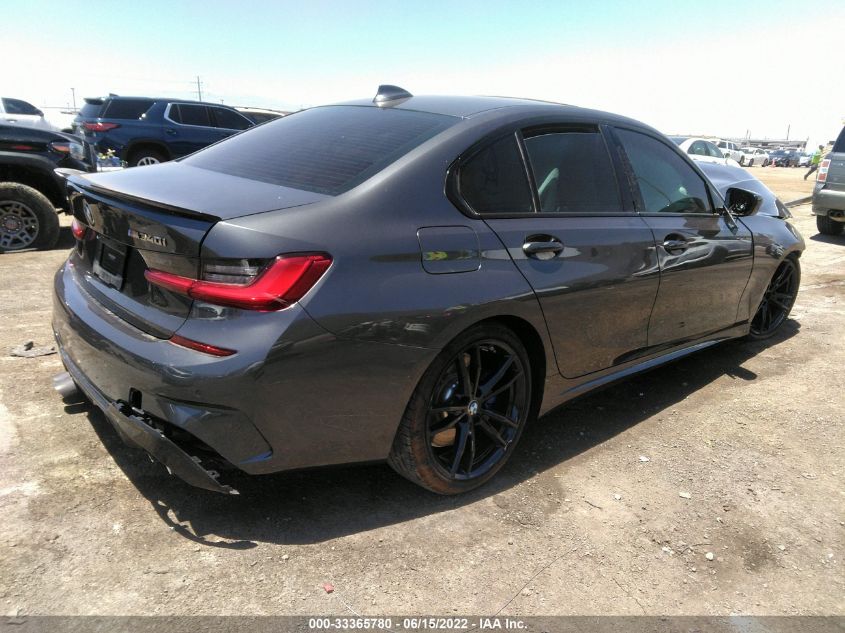 2021 BMW 3 SERIES M340I XDRIVE VIN: 3MW5U9J06M8B62589