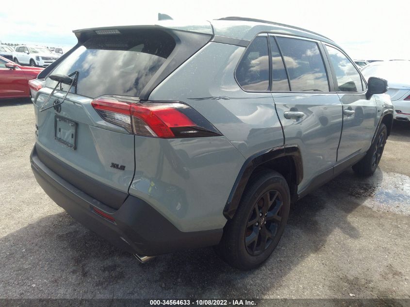 2022 TOYOTA RAV4 XLE VIN: 2T3W1RFV1NW190456