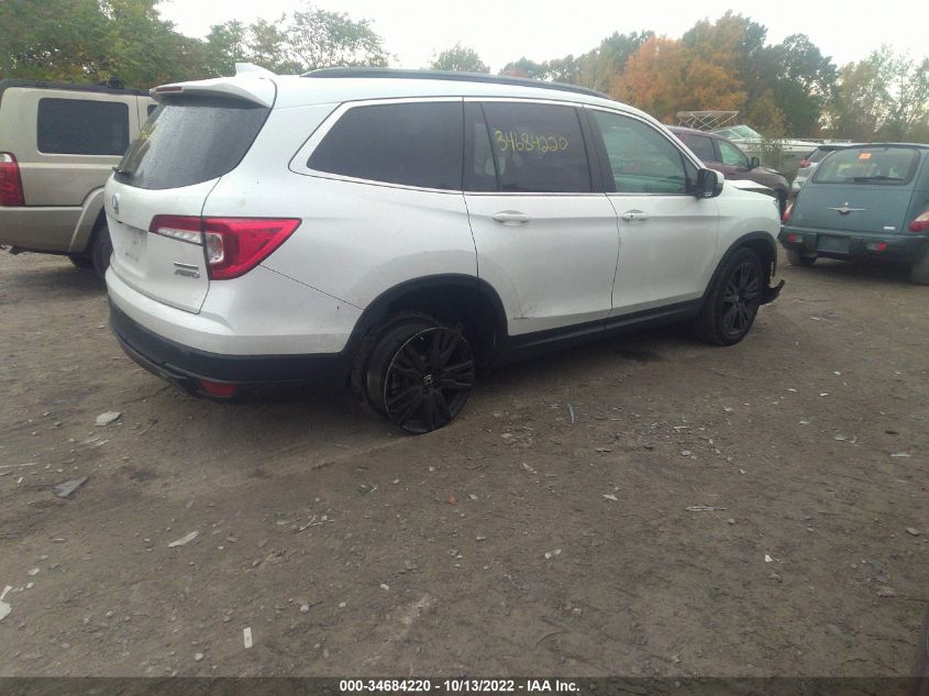 2021 HONDA PILOT SPECIAL EDITION VIN: 5FNYF6H27MB062710