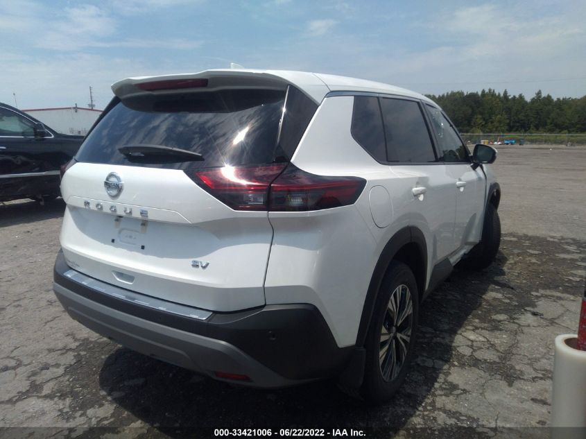 2021 NISSAN ROGUE SV VIN: 5N1AT3BA4MC821119