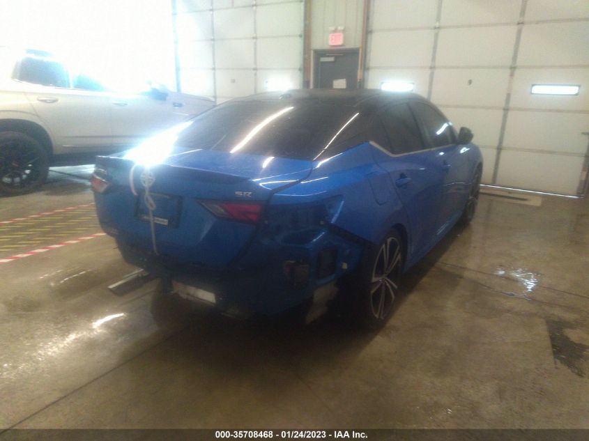 2022 NISSAN SENTRA SR VIN: 3N1AB8DV5NY302239
