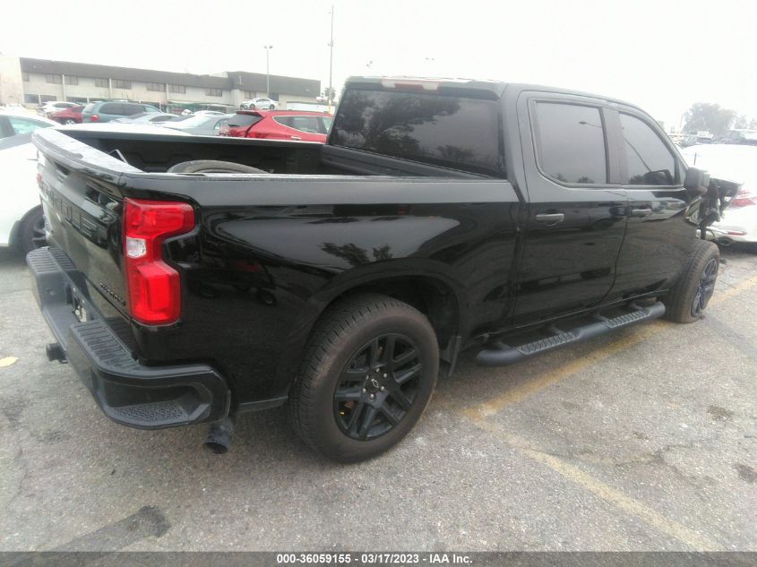 2022 CHEVROLET SILVERADO 1500 LTD CUSTOM VIN: 1GCPWBEK8NZ187073