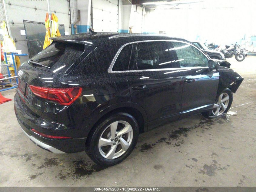 2021 AUDI Q3 PREMIUM VIN: WA1AUCF39M1085748