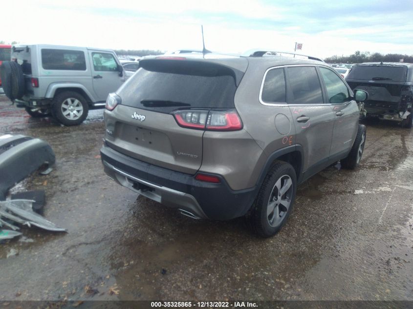 2020 JEEP CHEROKEE LIMITED VIN: 1C4PJMDXXLD531147