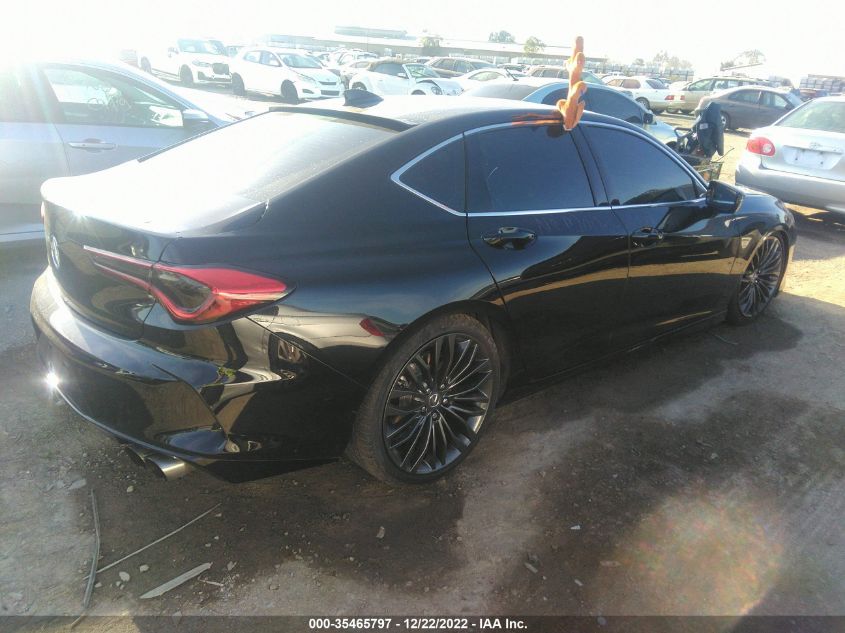2021 ACURA TLX W/ADVANCE PACKAGE VIN: 19UUB6F64MA008324