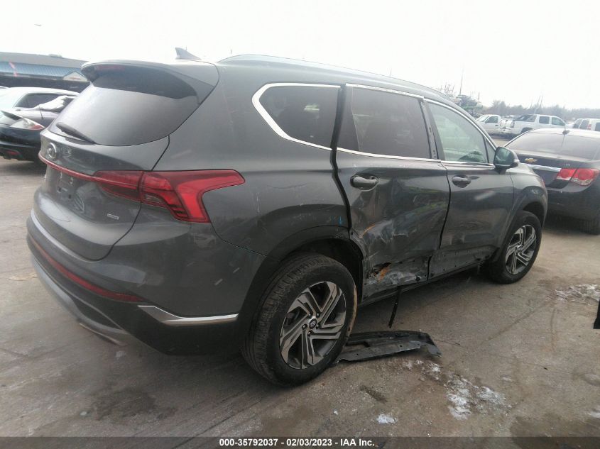 2021 HYUNDAI SANTA FE SEL VIN: 5NMS3DAJ3MH308218