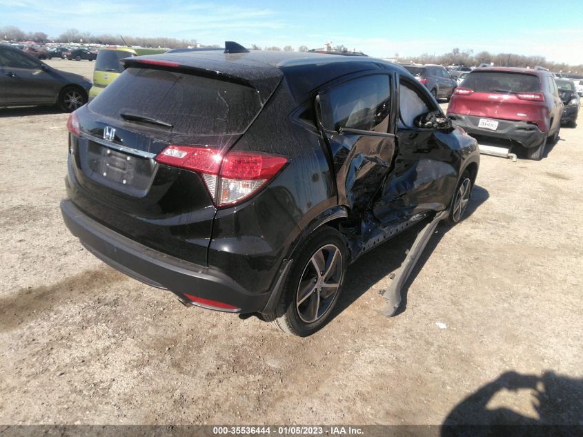 2021 HONDA HR-V EX-L VIN: 3CZRU5H75MM712544