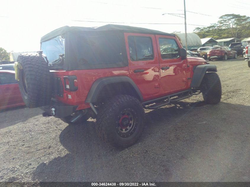 2022 JEEP WRANGLER UNLIMITED SPORT S VIN: 1C4HJXDG2NW159252