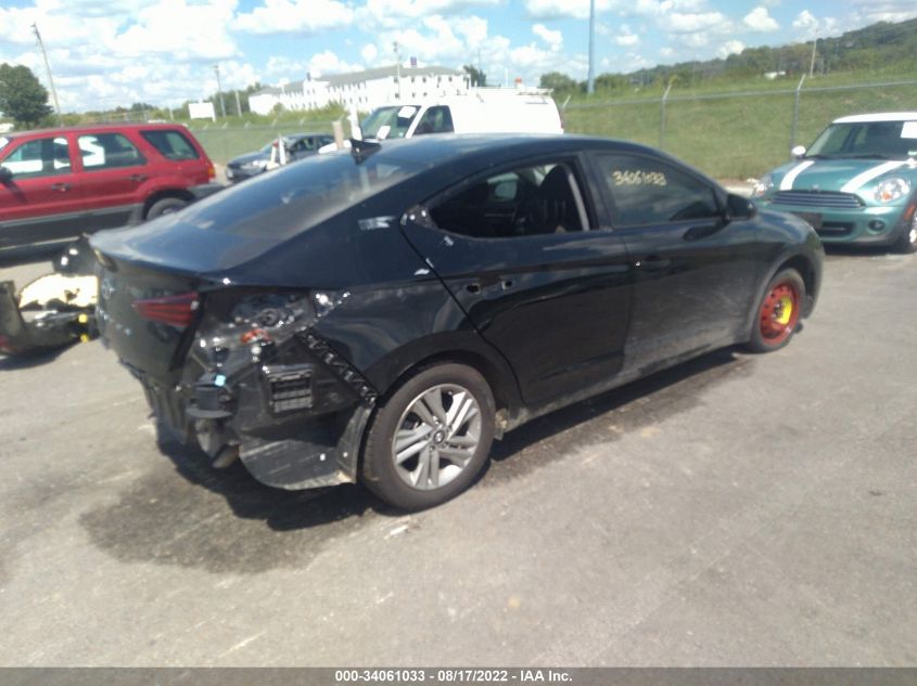 2020 HYUNDAI ELANTRA SEL VIN: KMHD84LF7LU026766