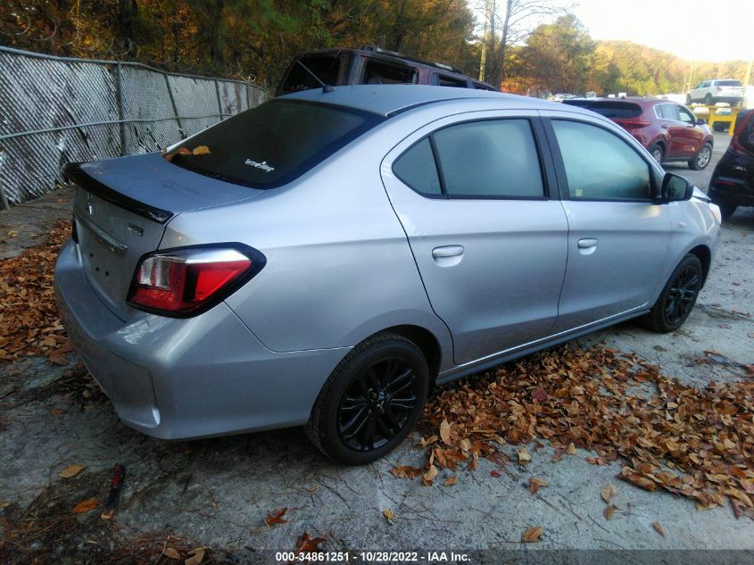 2022 MITSUBISHI MIRAGE G4 ES/LE/BLACK EDITION VIN: ML32FUFJXNHF05282