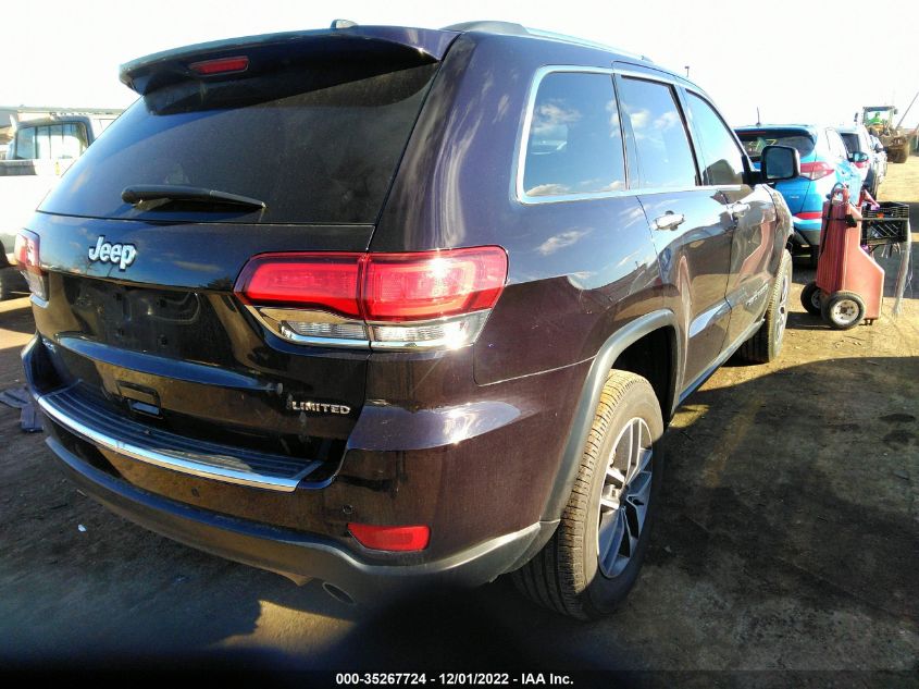 2021 JEEP GRAND CHEROKEE LIMITED VIN: 1C4RJFBG3MC652844