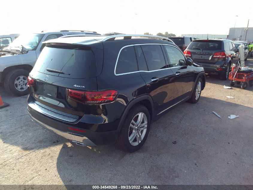 2020 MERCEDES-BENZ GLB GLB 250 VIN: WDC4M4HB0LW006959
