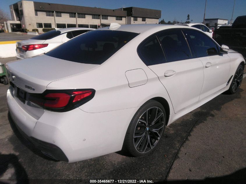 2021 BMW 5 SERIES 530E VIN: WBA13AG02MCF10135