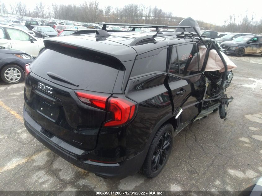 2020 GMC TERRAIN SLT VIN: 3GKALVEX1LL154422