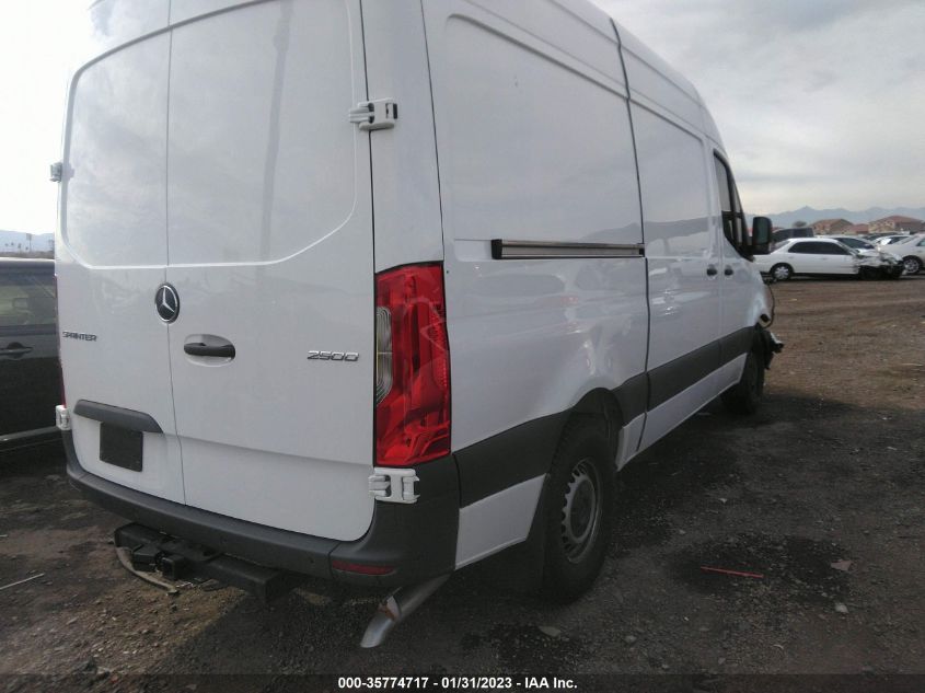 2022 MERCEDES-BENZ SPRINTER CARGO VAN VIN: W1Y4EBHY9NT083566