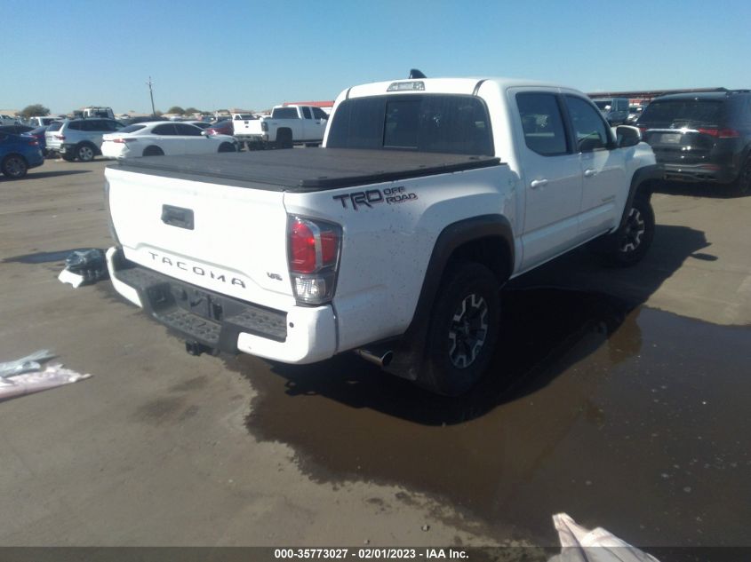 2022 TOYOTA TACOMA 2WD SR5/TRD SPORT VIN: 3TMAZ5CN0NM165016