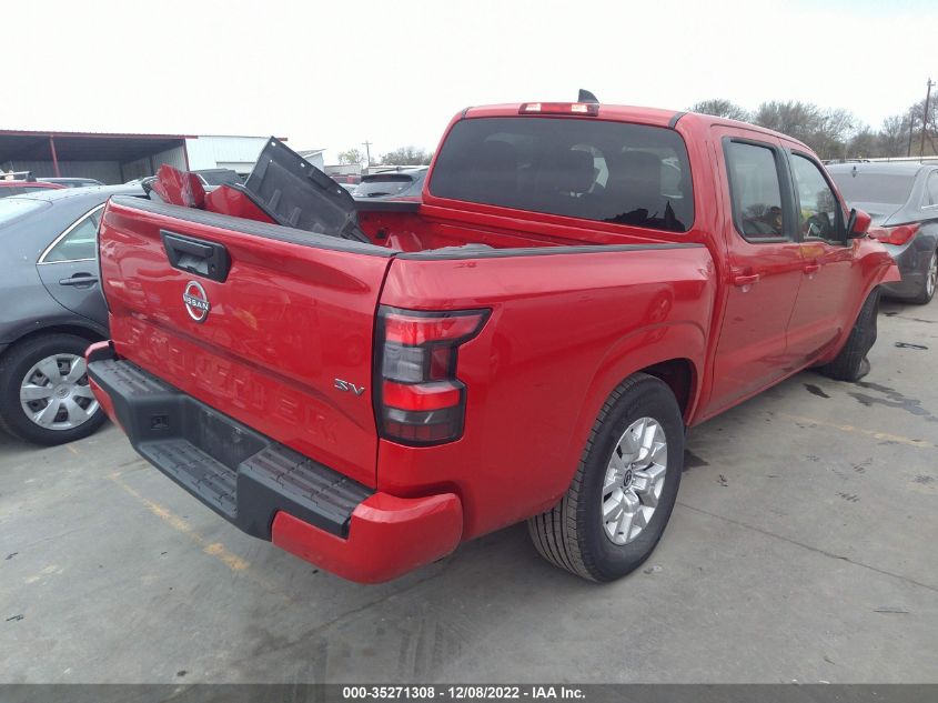 2022 NISSAN FRONTIER SV VIN: 1N6ED1EJ2NN659710