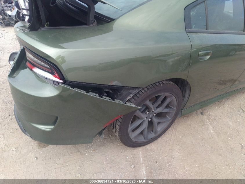 2022 DODGE CHARGER R/T VIN: 2C3CDXCT3NH240280